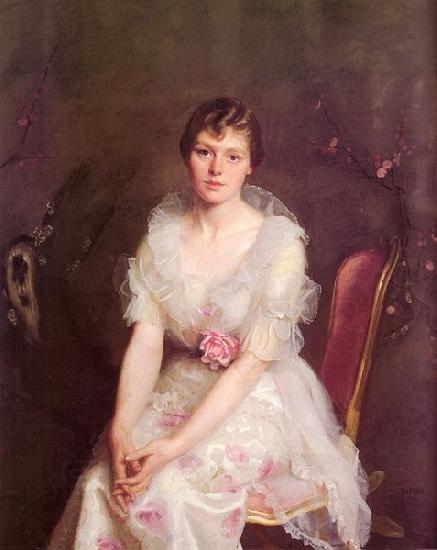 William McGregor Paxton Portrait of Louise Converse